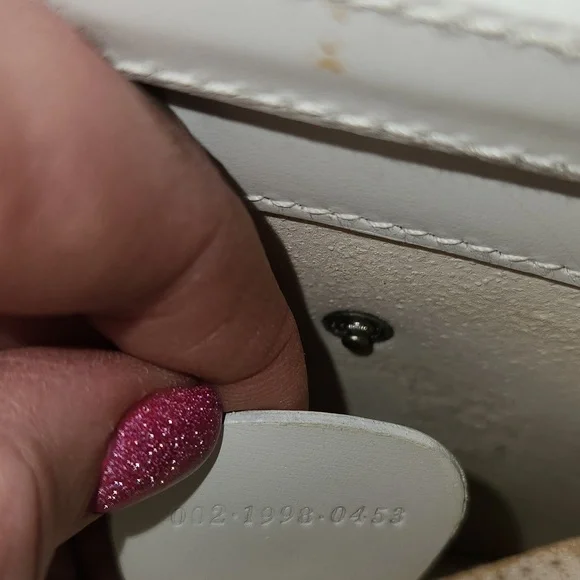 Gucci Leather Vintage Handbag w/clear tote - Picture 15 of 17